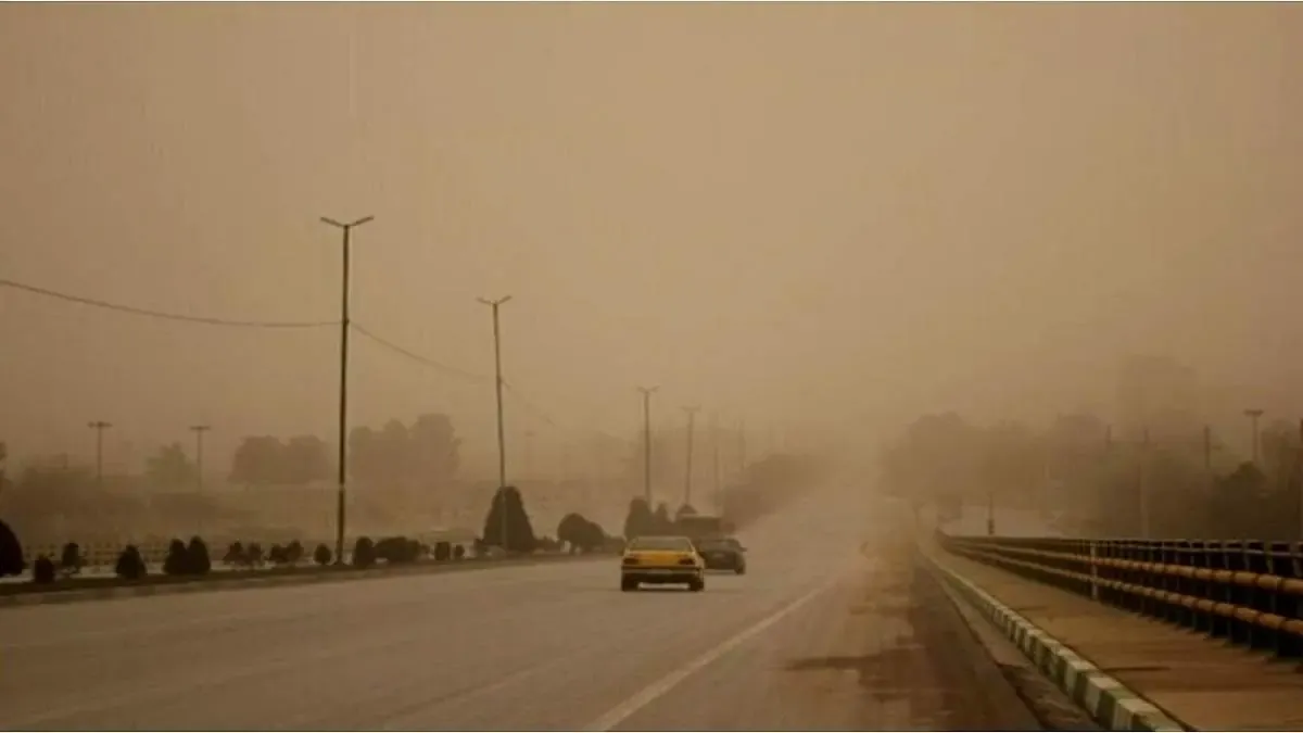 هوای قم و مشهد آلوده است