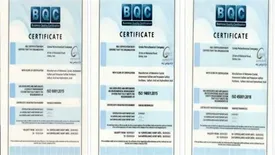 دریافت گواهینامه‌های سیستم یکپارچه مدیریت (‏IMS‏) توسط شرکت پتروشیمی ارومیه ‏