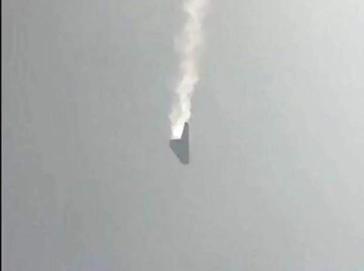 پهپاد Sukhoi S-70 روسیه منهدم شد