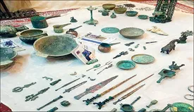 این آثار تاریخی ایران در چین در حال نمایش است