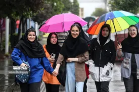 این استانها امروز منتظر بارش باران باشند