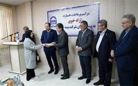 چک خسارت بیمه گذاران بیمه آسیا در زلزله خوی، تحویل شد