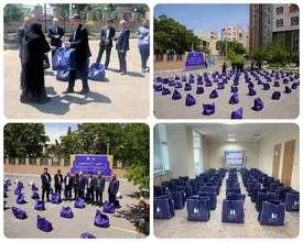 کارکنان بانک صادرات آذربایجان‌شرقی ۳ میلیارد ریال بسته معیشتی اهدا کردند