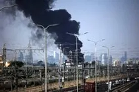 ببینید/ هجوم مردم اسرائیل به زیرزمین‌ها از ترس حملات ایران