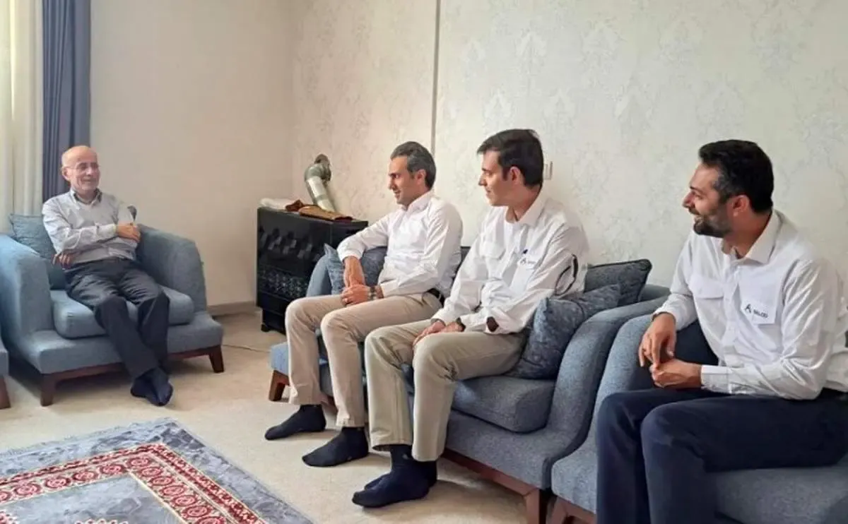 دیدار مدیرعامل مجتمع صنایع آلومینیوم جنوب با مسئولان ارشد شهرستان لامرد