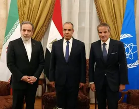 دیدار گروسی با وزرای خارجه ایران و مصر