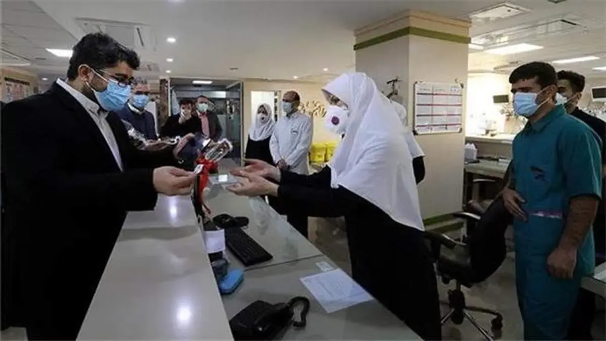 حضور مدیرعامل سازمان تامین اجتماعی در جمع پرستاران بیمارستان های لبافی نژاد و کاشانی