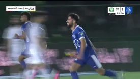 گل دوم استقلال به ذوب آهن/ دبل کوشکی/ ببینید