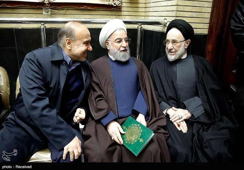 روحانی و خاتمی