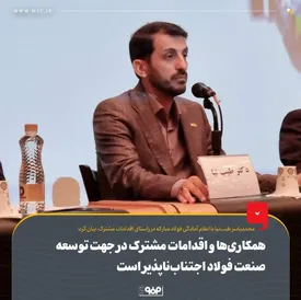 همکاری‌ها و اقدامات مشترک در جهت توسعه صنعت فولاد اجتناب‌ناپذیر است