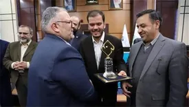 از شرکت نفت پاسارگاد به عنوان صنعت برتر کشور تجلیل شد