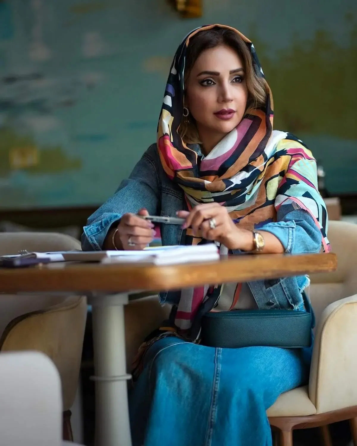 چهره پیر شبنم قلی‌خانی در این عکس مشخص شد/ عکس