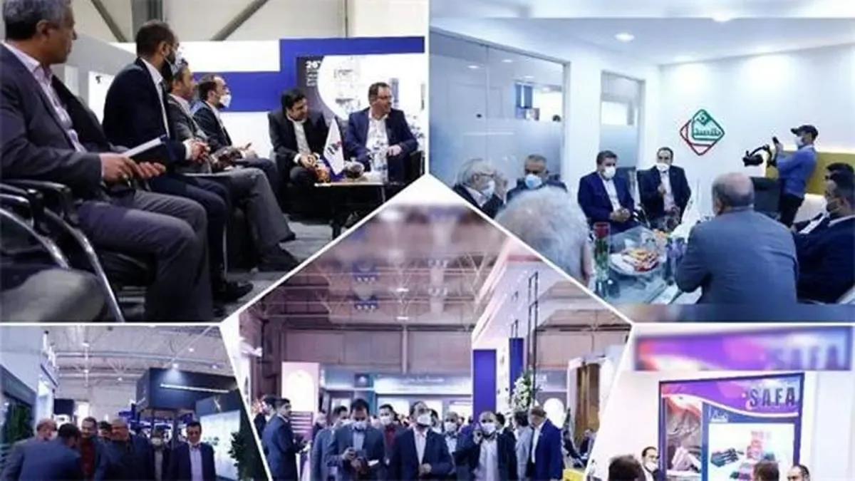 بازدید مدیرعامل و معاونان شرکت بیمه کوثر از بیست و ششمین نمایشگاه نفت، گاز، پالایش و پتروشیمی