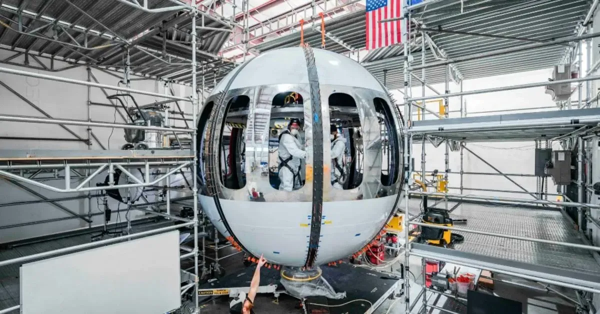 رونمایی از بزرگترین کپسولی که برای سفر فضایی انسان ساخته شده است