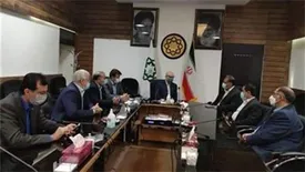 دیدار مدیرعامل و اعضای هیأت مدیره بانک مهر ایران با شهردار گرگان