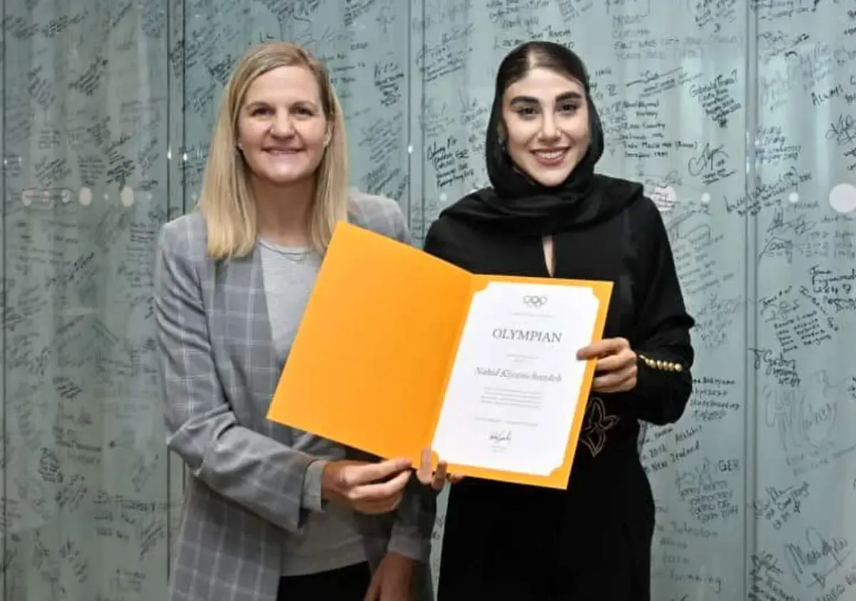 ناهید کیانی نام ایران را بر دیوار المپیک حک کرد