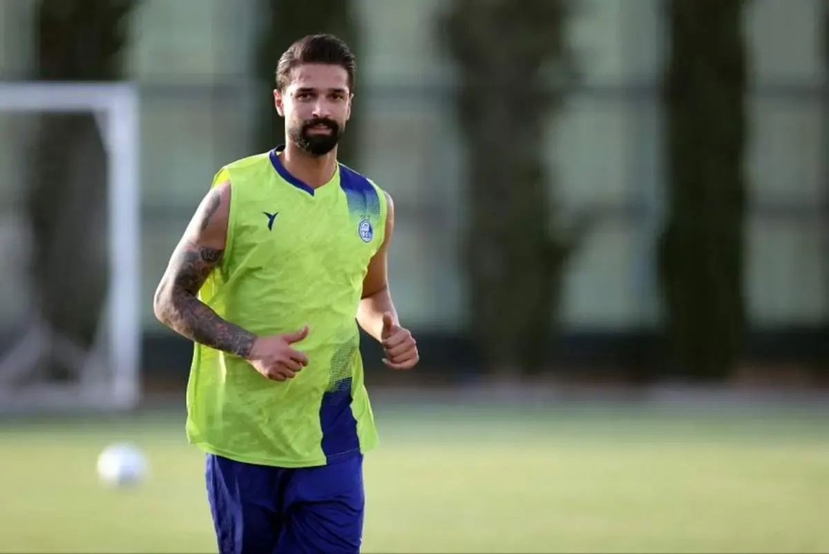 کامنت تبریک ستاره استقلال برای سعید مهری/ عکس