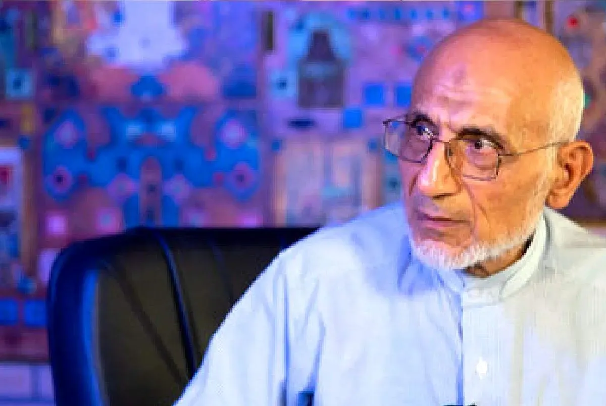 ابراز ارادت میرسلیم به ناطق نوری+عکس