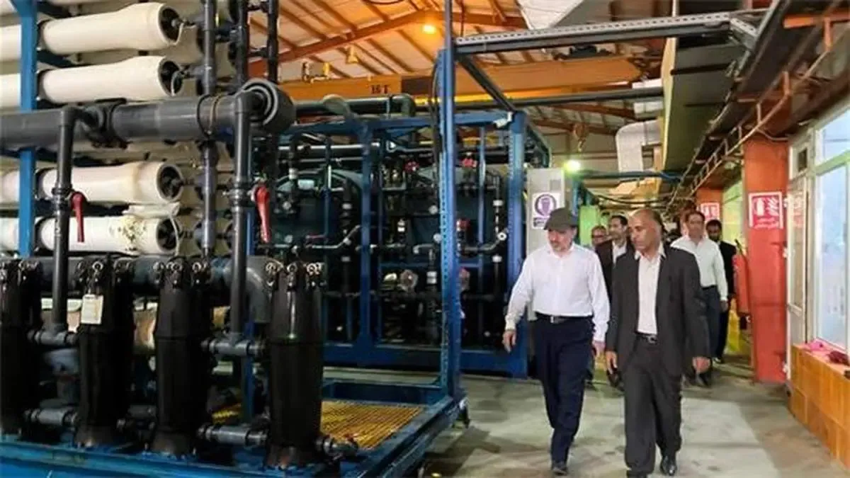 تامین آب مسکن مهر طولا از سهمیه آب قشم / ظرفیت آب شیرین کن درگهان به 5000 مترمکعب افزایش پیدا می کند