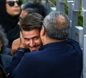 وریا غفوری و رضا گلزار با سرخابی‌های تهران بازی کردند/ عکس