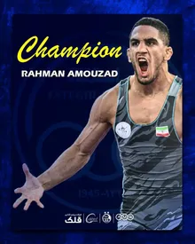 پوستر ویژه باشگاه استقلال برای قهرمانی رحمان بی‌رحم