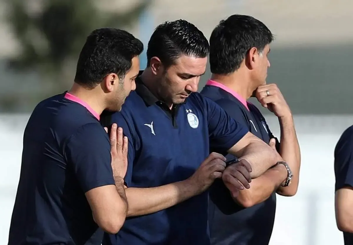 جواد نکونام از حال رفت | فشار روانی و وضعیت استقلال حال مربی را خراب کرد