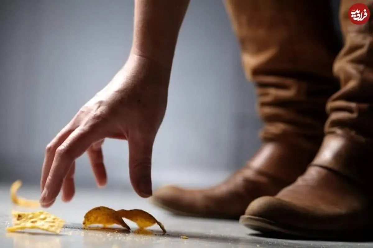 اگر که خوراکی زمین افتاد تا چند ثانیه تمیزه؟