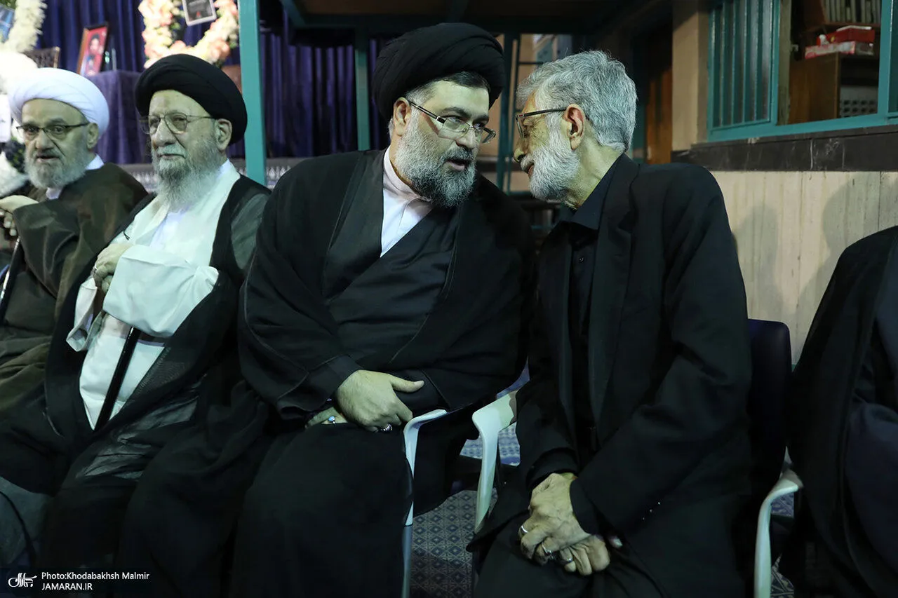 حداد عادل - حسن خمینی - ناطق نوری