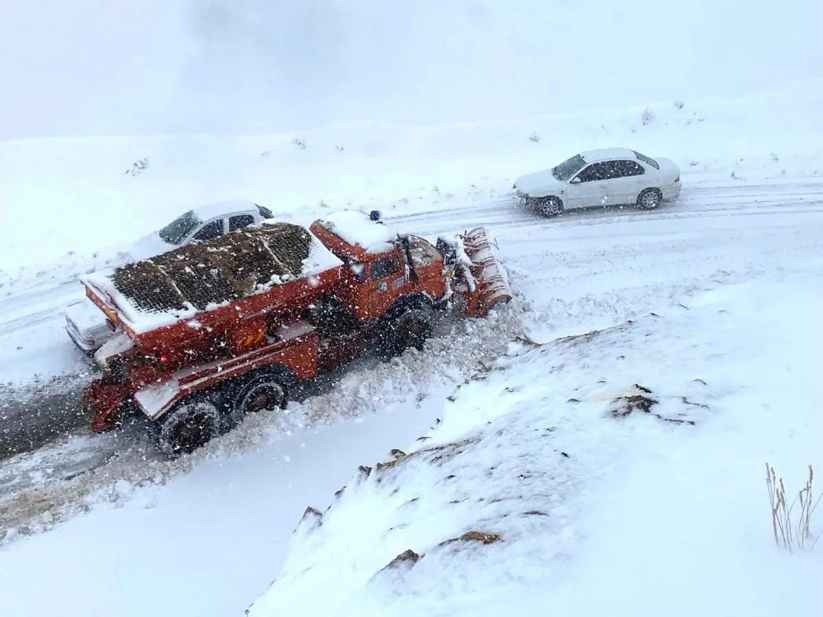 بارش برف شدید فردا یکشنبه در این مناطق/ تردد بدون زنجیر چرخ ممنوع