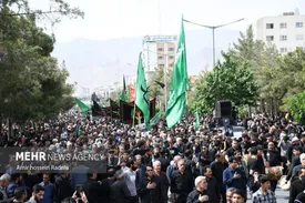 پیکر شهید جمهور به سمت مشهد بدرقه شد