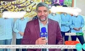اقدام عجیب شبکه خبر روی آنتن زنده/ عکس
