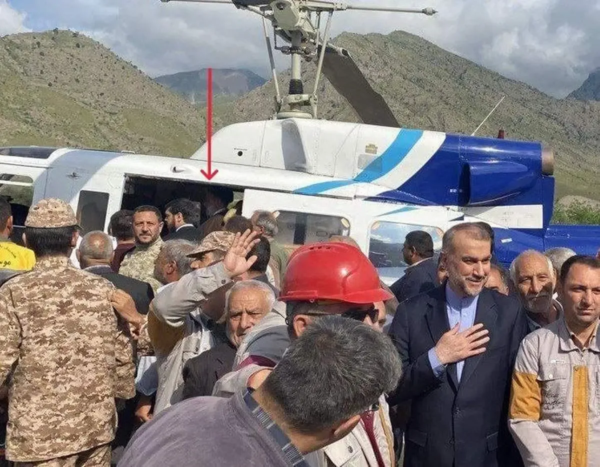 پیکر دو تن از شهدای سانحه بالگرد حامل رئیسی سوختگی زیادی داشتند