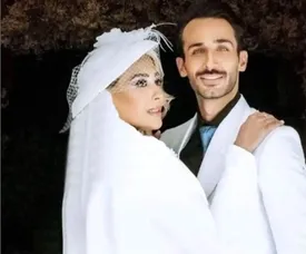 عروسی واقعی پرویز سریال سوجان/ تصاویر