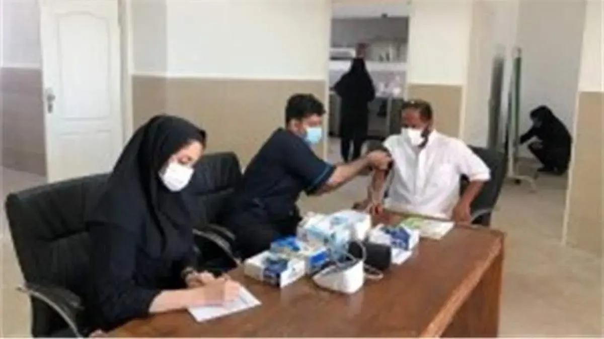 بهره مندی ساکنان هندورابی از خدمات پایگاه سیار کنترل سلامت کیش