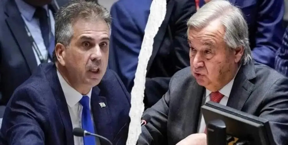 عصبانیت اسرائیل از نامه گوترش به شورای امنیت