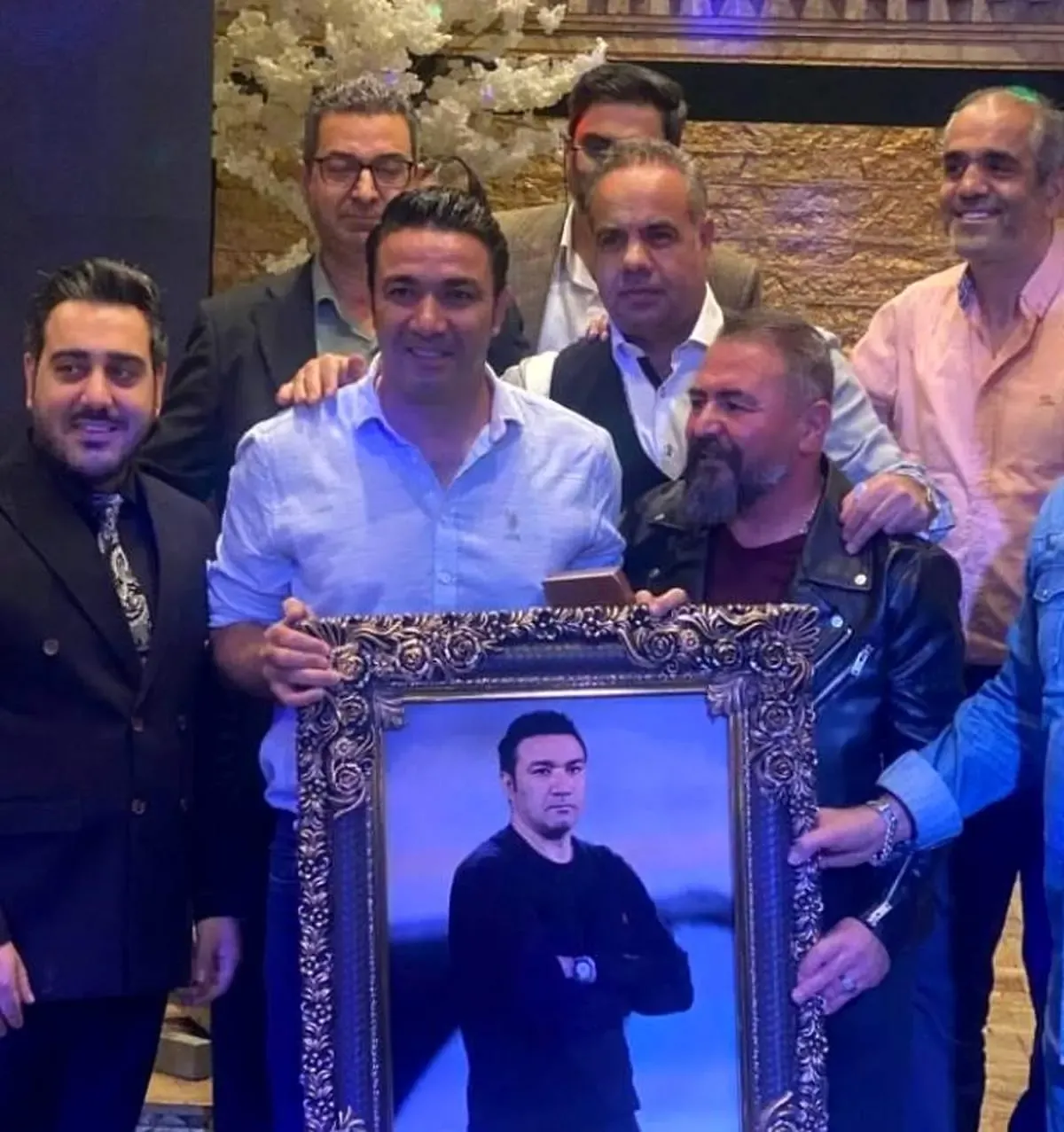 کار قشنگ جواد نکونام دیشب در یک تالار/ تصاویر