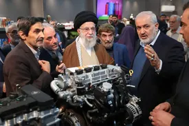 رهبر انقلاب از نمایشگاه توانمندی‌های تولید ایرانی بازدید کردند