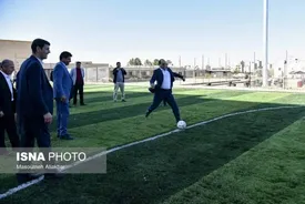 رئیس دانشگاه تهران پا به توپ شد!