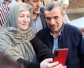 تصویر تبلیغانی جدید محمود احمدی‌نژاد/ عکس