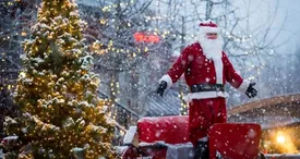 چهره سرشناس موسیقی ایران با لباس بابانوئل /بینید