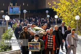 پیکر کامران فانی به خانه ابدی بدرقه شد