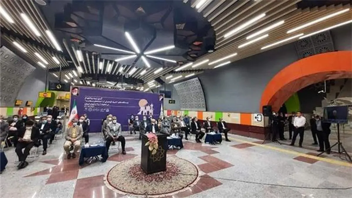 افتتاح ایستگاه شهرک آزمایش در خط 6 و مدافعان سلامت در خط 7 مترو