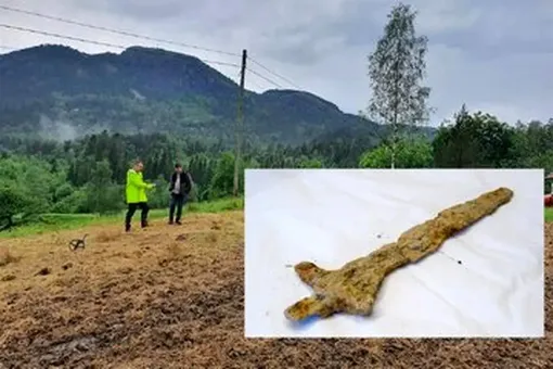 کشاورز خوش‌شانس، مهم‌ترین شمشیر وایکینگ‌ها را پیدا کرد!