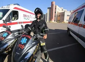 در پی آلودگی هوا اورژانس تهران در ۵ میدان اصلی شهر مستقر شد