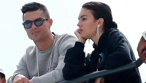 سلفی جذاب رونالدو و جورجینا در کاخ سفید