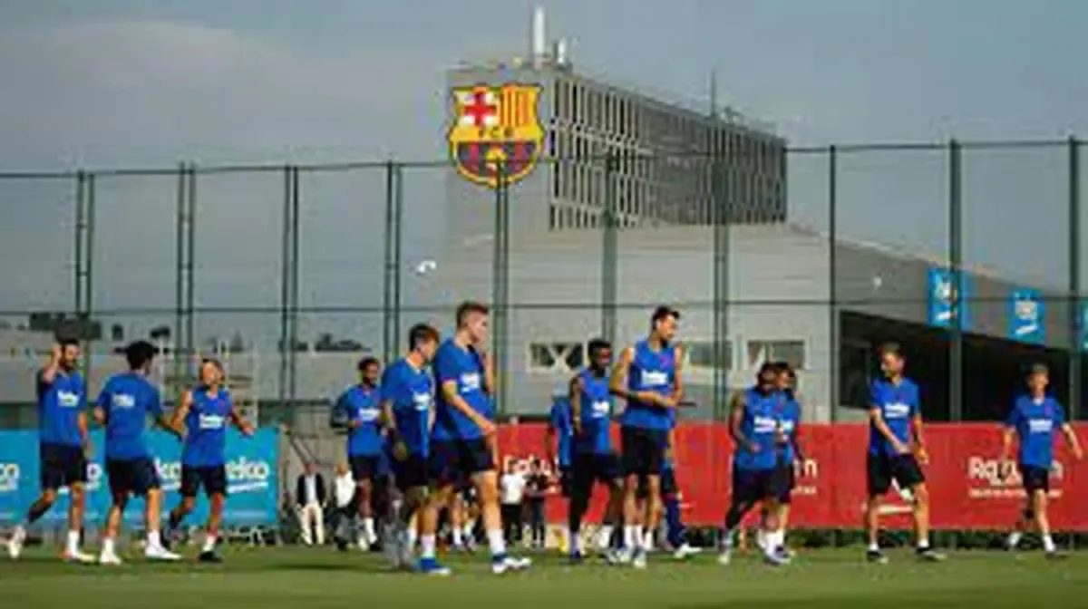 ببینید | تمرینات سخت و طاقت‌فرسای بارسلونا زیرنظر ژاوی