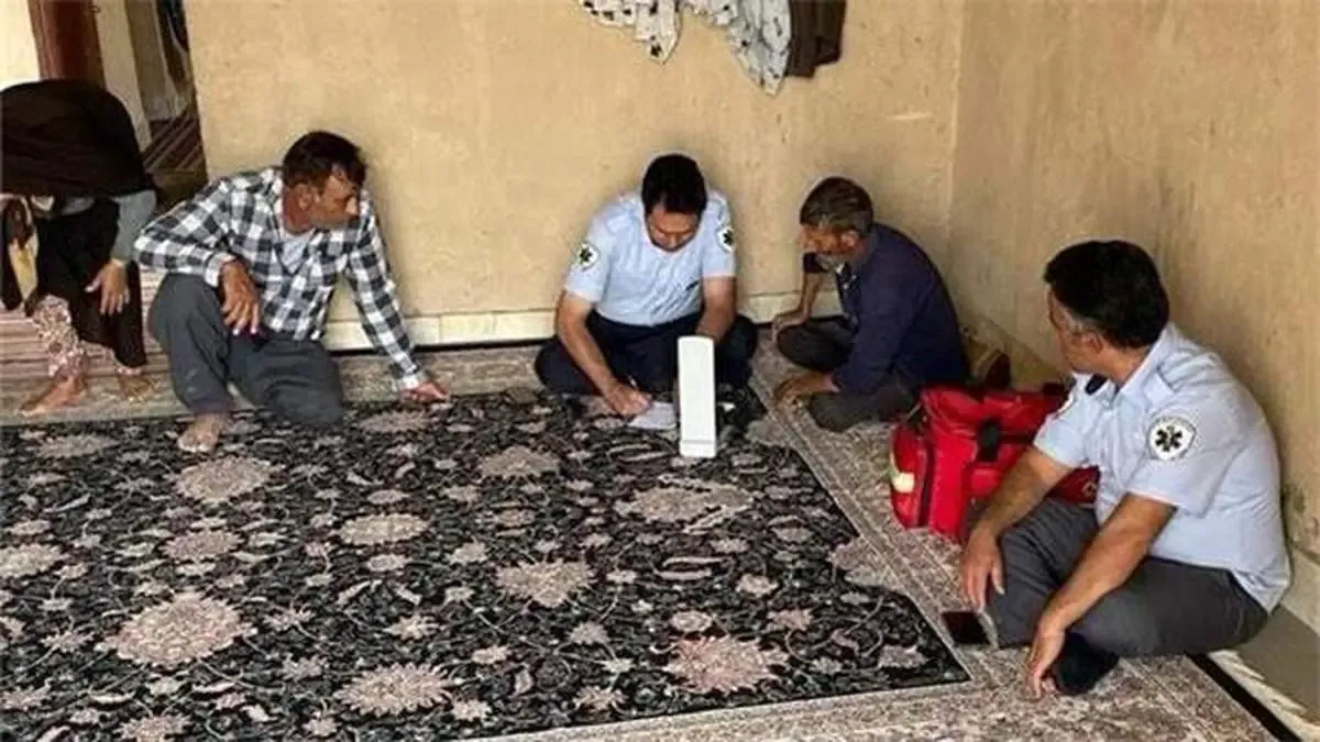 کاروان سلامت گل‌گهر به مناطق کم‌برخوردار رفت