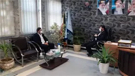 دیدار رئیس شعبه سیستان و بلوچستان با دادستان عمومی و انقلاب مرکز استان