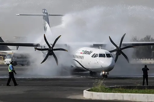 ورود 5 فروند هواپیمای ATR جدید به ناوگان ایران ایر/عكس :  کیانوش محبیان