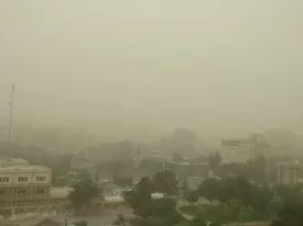 کرمان قرمز شد